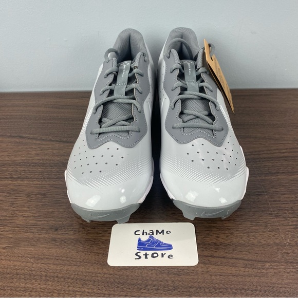 Nike Baseball Cleats Diamond Alpha Huarache 4 Keystone Gray DJ6524-012 Men Sz - Picture 2 of 10